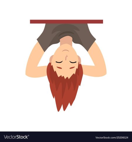 Человек вниз головой