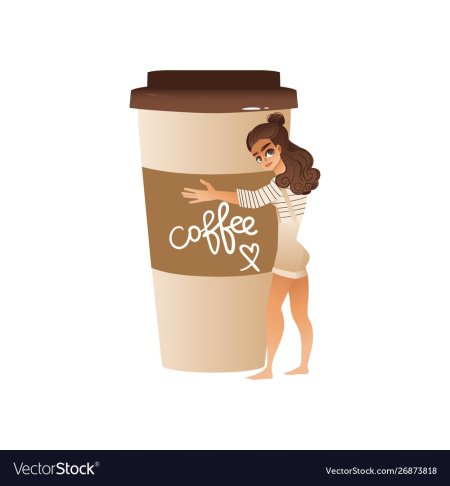 Стаканчик кофе вектор