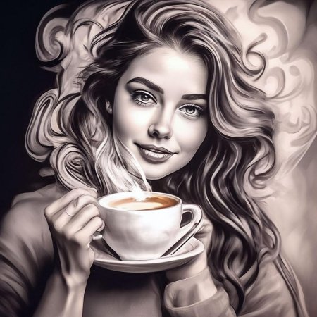 Девушка рисунки