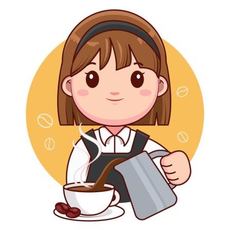 Девушка бариста