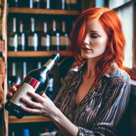 Рыжая девушка