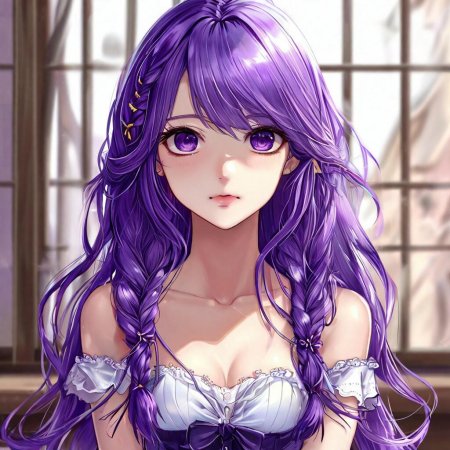 Аниме красивая девушка