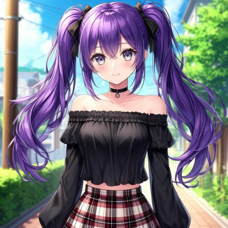 Девушка из аниме