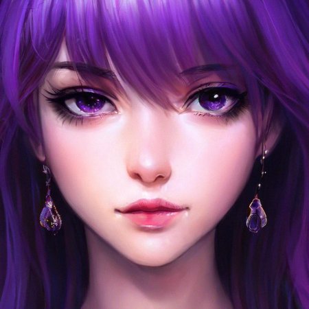 Глаза аниме девушек