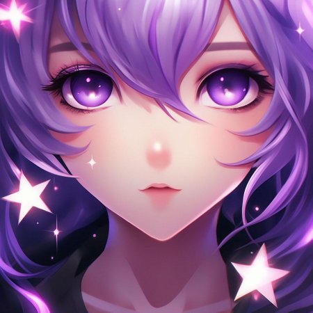 Фиолетовый глаз