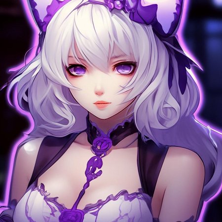 Аниме с белыми волосами