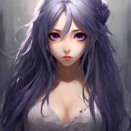 Глаза аниме девушки