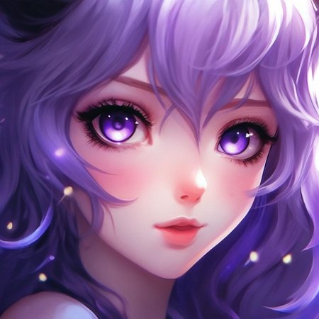 Сиреневые глаза