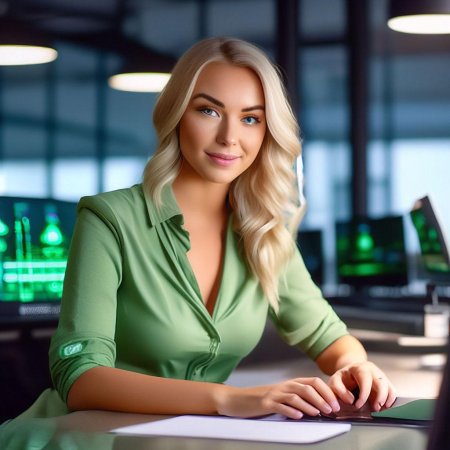 Красотки в офисе