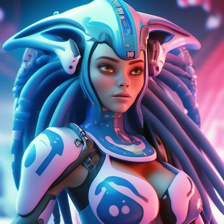 Голая инопланетянка