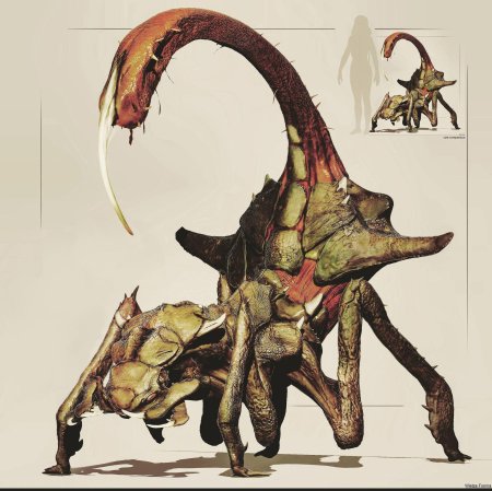 Арахнид концепт арт