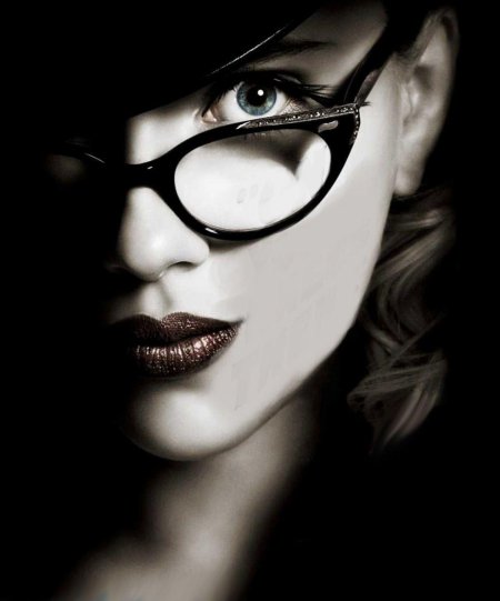 Скарлетт йоханссон в очках