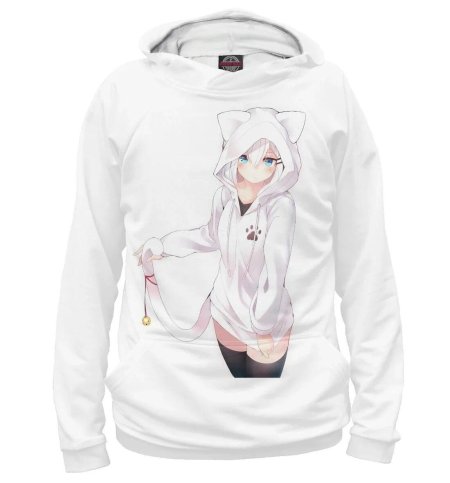 Тян в толстовке