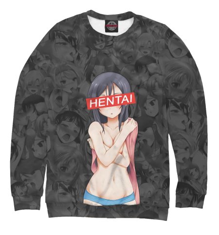 Толстовка мужская хентай