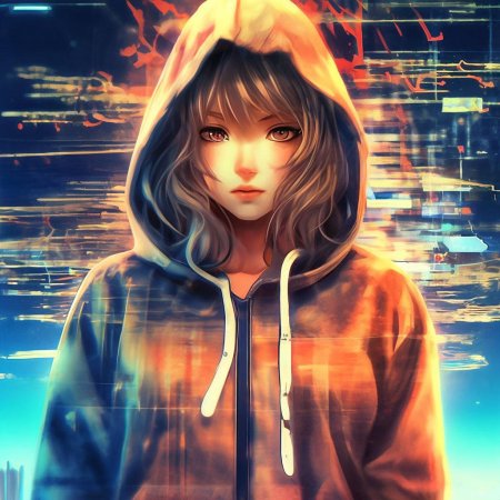 Девушка в капюшоне