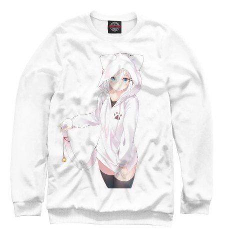 Аниме тян в кофте