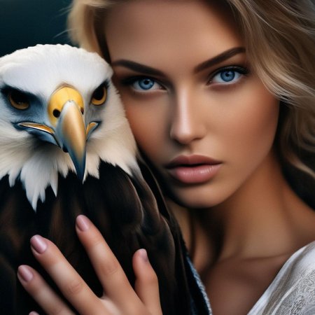 Красивая блондинка