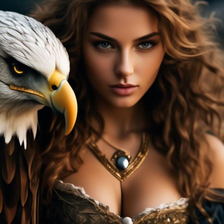 Красивая девушка фэнтези