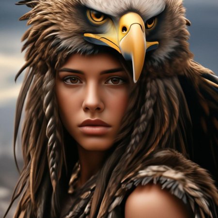 Индейская девушка