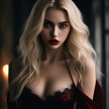 Девушка вампир