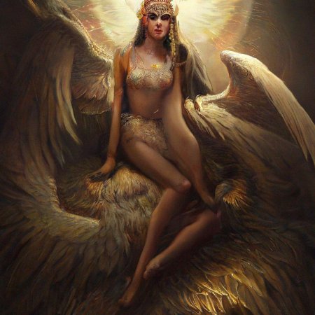 Legend of the cryptids art ангел