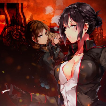 Аниме воительница