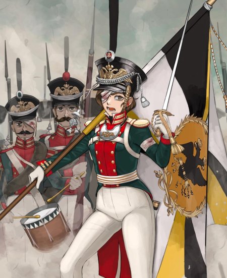 Аниме Солдатки Наполеона