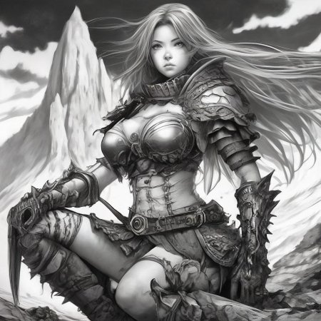 Воительница фэнтези