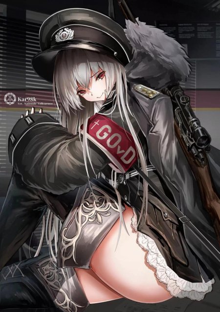 Герлз Фронтлайн kar98k третий Рейх