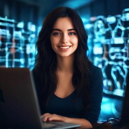 Красива девушка