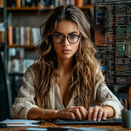 Девушка красивая