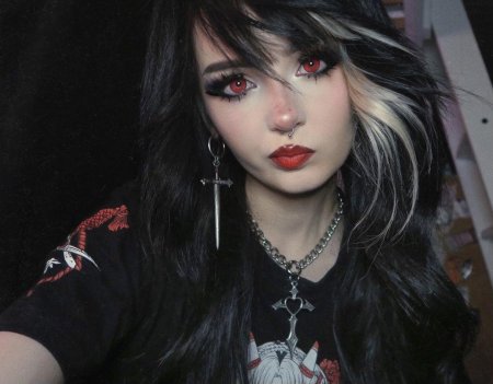 Goth Грандж 2020 макияж