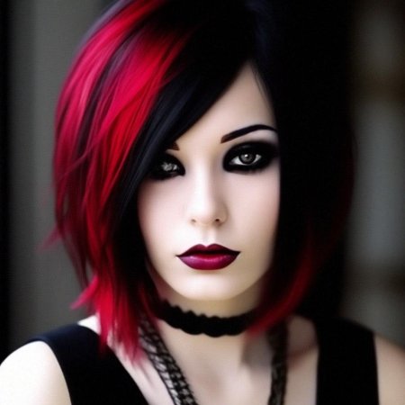 Эмо девушка