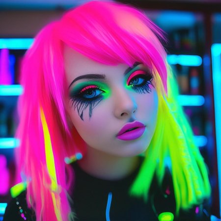 Макияж в стиле эмо