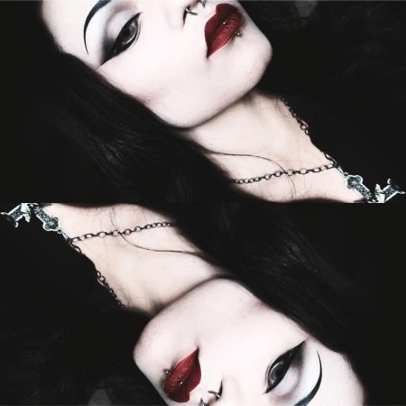 Макияж в готическом стиле