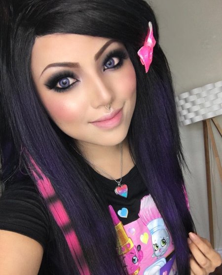 Макияж эмо 2007