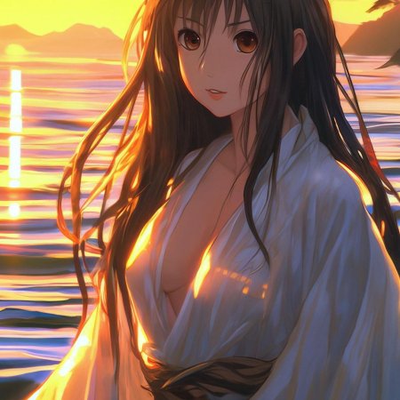 В стиле аниме