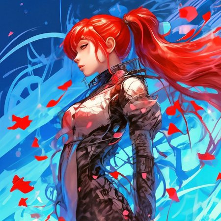 Аниме девушка взрослая