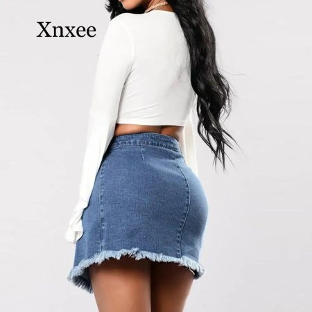 Джинсовая юбка