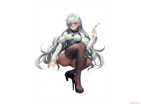 Аниме девушки медсестры со шприцами