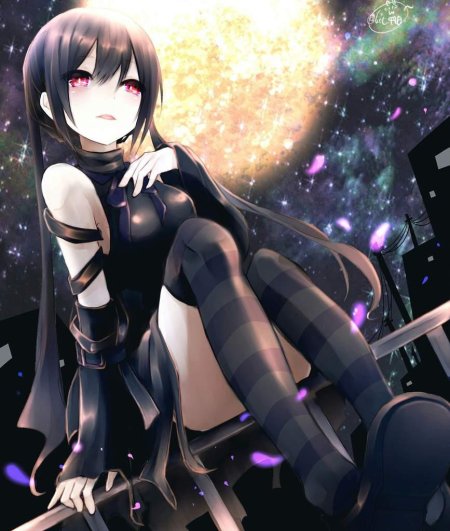 Homura Akemi чулки