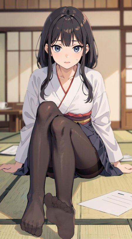 Ножки аниме тян