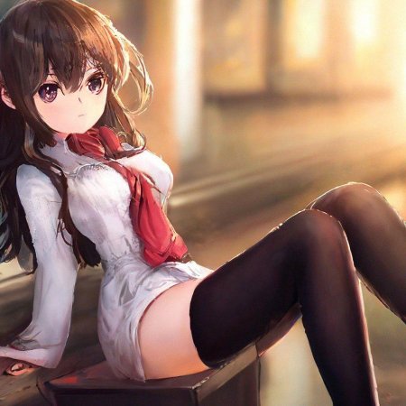 Тян в чулочках