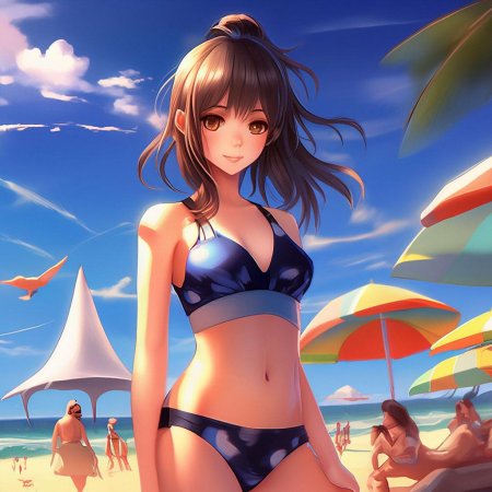 Лежаки в аниме