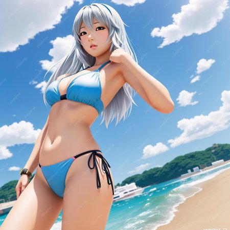 Аниме тян в купальниках