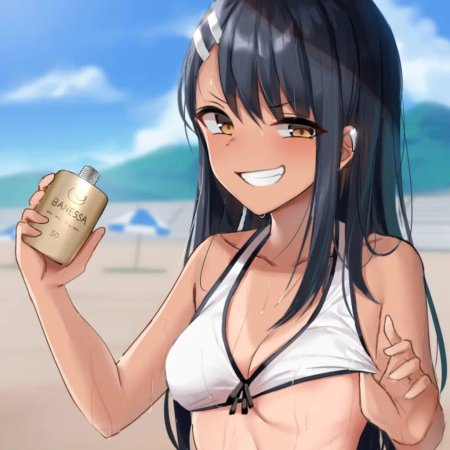 Нагаторо в купальнике