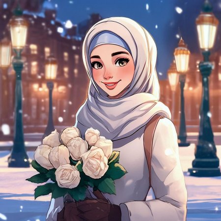 Красивые девушки в хиджабе