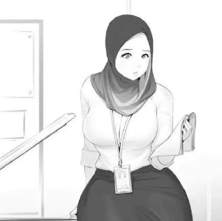 Аниме девушки в хиджабе