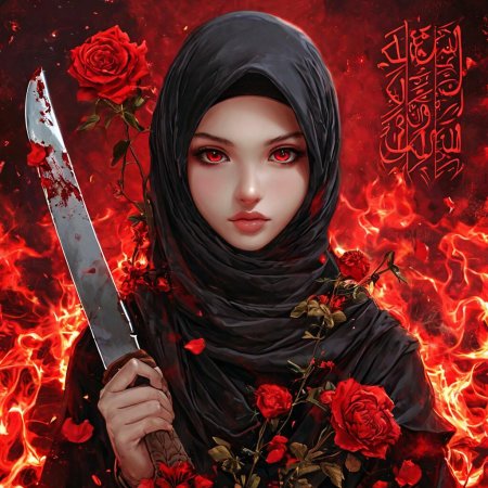 Девушка в хиджаб