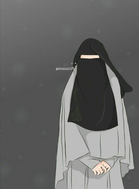 Девушка в никабе